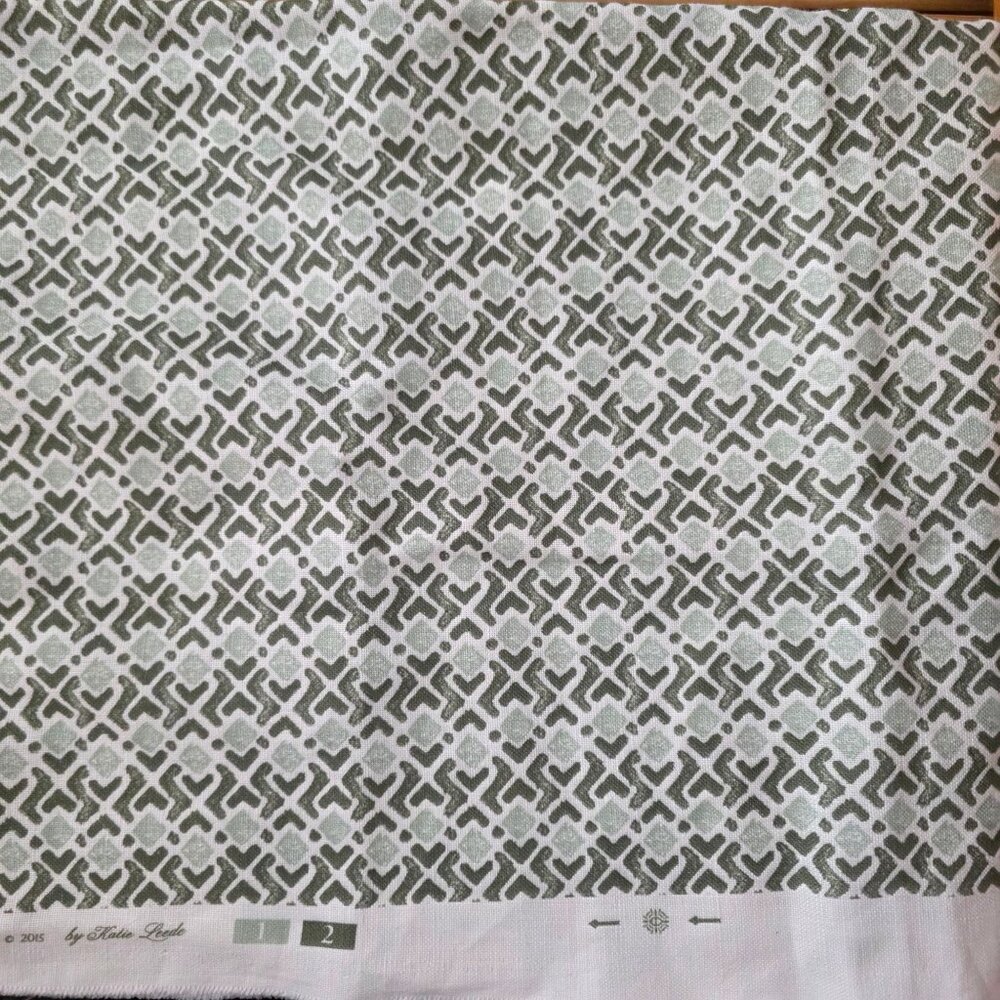 2015 Katie Leede & Co Bundi Fabric 5/8 Yards 22" Wide Bd-07 Frog's Belly Retired - Picture 5 of 9